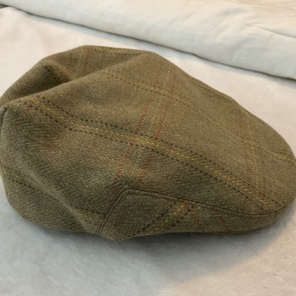Barbour 100% Wool Newsboy Cap, Made in Scotland - Picture 1 of 5